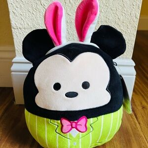 Squishmallows Disney 8” MICKEY MOUSE Easter, Kids Soft Stuffed Plush Toy NWT